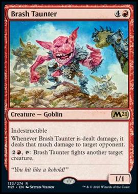 Brash Taunter - Istigatore Sfrontato - [M21] [NM]