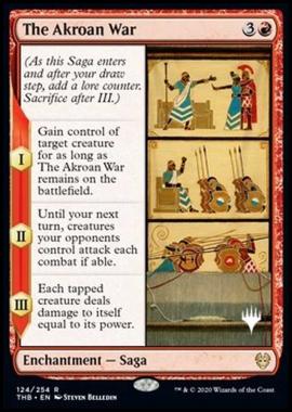The Akroan War (V.1) - La Guerra di Akros (V.1) - [PTHB] [NM] [Foil]