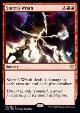 Storm's Wrath (V.1) - Ira della Tempesta (V.1) - [PTHB] [NM] [Foil]