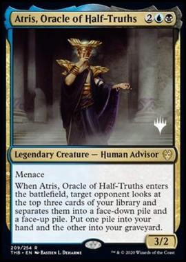 Atris, Oracle of Half-Truths (V.1) - Atris, Oracolo delle Mezze Verit  (V.1) - [PTHB] [NM] [Foil]