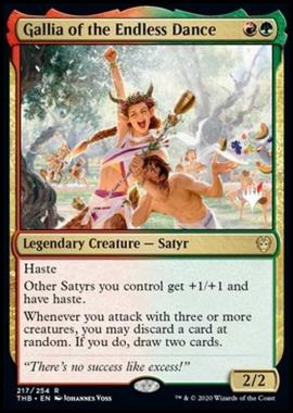Gallia of the Endless Dance (V.1) - Galya della Danza Interminabile (V.1) - [PTHB] [NM] [Foil]