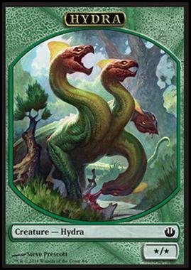 Hydra Token (Green */*) - Hydra Token (Green */*) - [JOU] [NM]