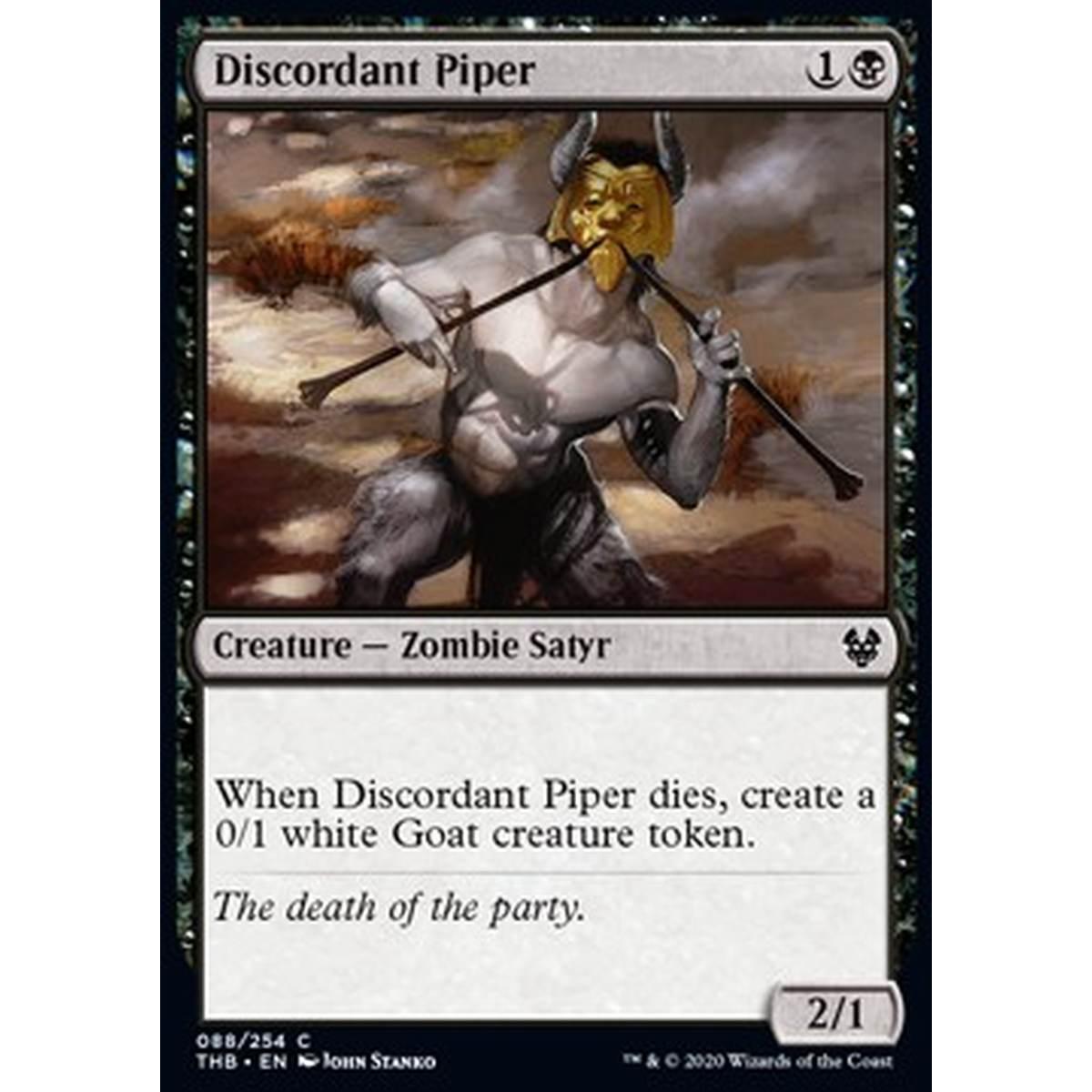 Discordant Piper - Pifferaio Discordante - [THB] [NM]