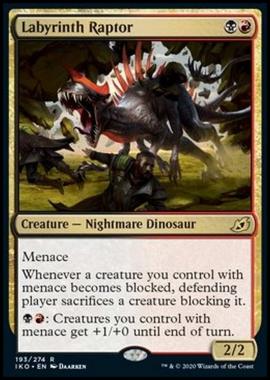 Labyrinth Raptor - Raptor del Labirinto - [IKO] [NM] [Foil]