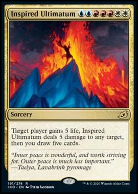 Inspired Ultimatum - Ultimatum Ispirato - [IKO] [NM] [Foil]
