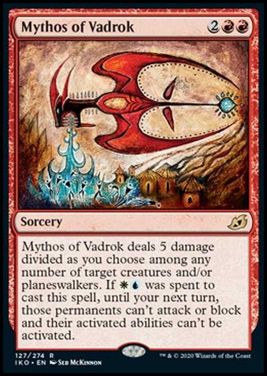Mythos of Vadrok - Mito di Vadrok - [IKO] [NM] [Foil]