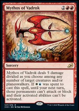 Mythos of Vadrok - Mito di Vadrok - [IKO] [NM] [Foil]