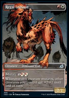Regal Leosaur - Leosauro Regale - [XIKO] [NM] [Foil]