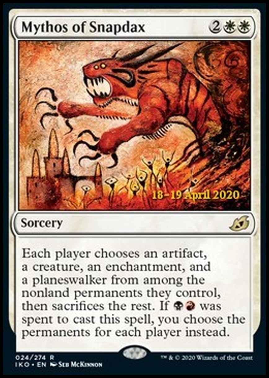 Mythos of Snapdax (V.2) - Mito di Snapdax (V.2) - [PIKO] [NM] [Foil]
