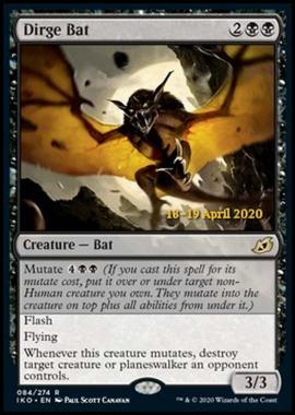 Dirge Bat (V.2) - Pipistrello del Lamento Funebre (V.2) - [PIKO] [NM] [Foil]