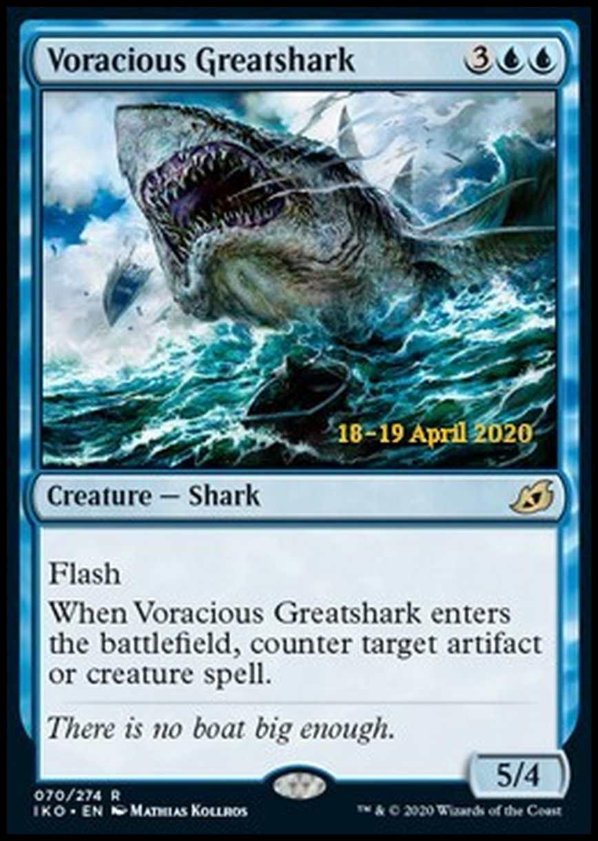 Voracious Greatshark (V.2) - Gransqualo Vorace (V.2) - [PIKO] [NM] [Foil]