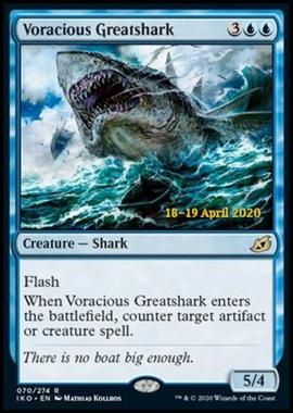 Voracious Greatshark (V.2) - Gransqualo Vorace (V.2) - [PIKO] [NM] [Foil]