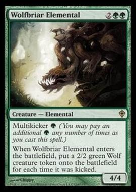 Wolfbriar Elemental - Elementale Rovo dei Lupi - [WWK] [EX] [Foil]