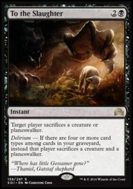To the Slaughter - Al Macello - [SOI] [NM] [Foil]