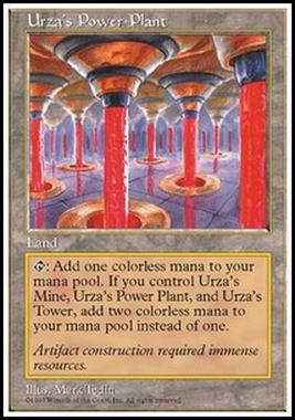 Urza's Power Plant - Centrale Energetica di Urza - [5ED] [LP]