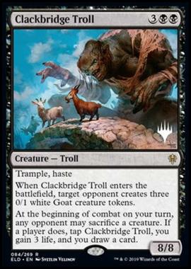 Clackbridge Troll (V.2) - Troll di Ponteschiocco (V.2) - [PELD] [NM] [Foil]
