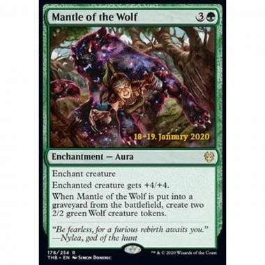 Mantle of the Wolf (V.2) - Mantello del Lupo (V.2) - [PTHB] [NM] [Foil]