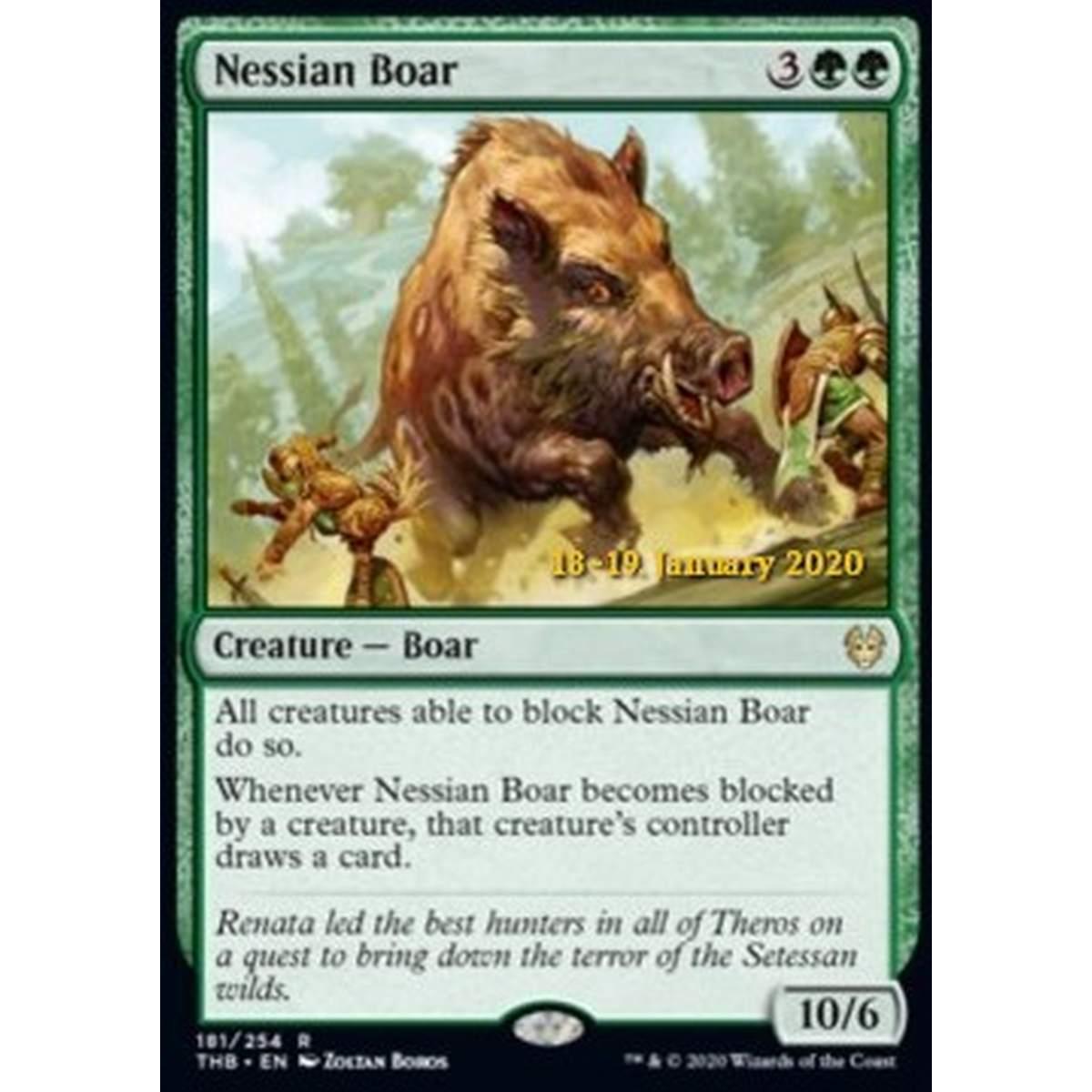 Nessian Boar (V.2) - Cinghiale Nessian (V.2) - [PTHB] [NM] [Foil]