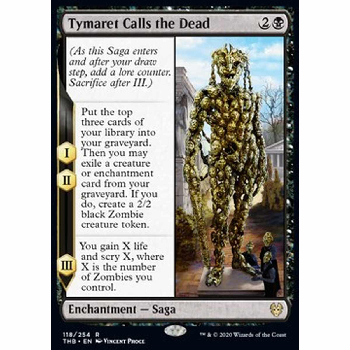 Tymaret Calls the Dead - Tymaret Evoca i Morti - [THB] [NM] [Foil]