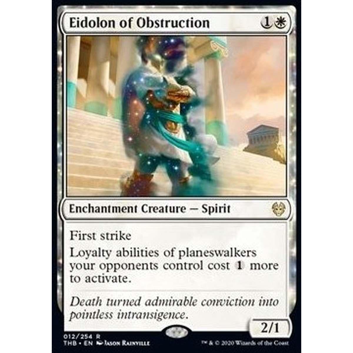 Eidolon of Obstruction - Apparizione dell'Ostruzione - [THB] [NM] [Foil]