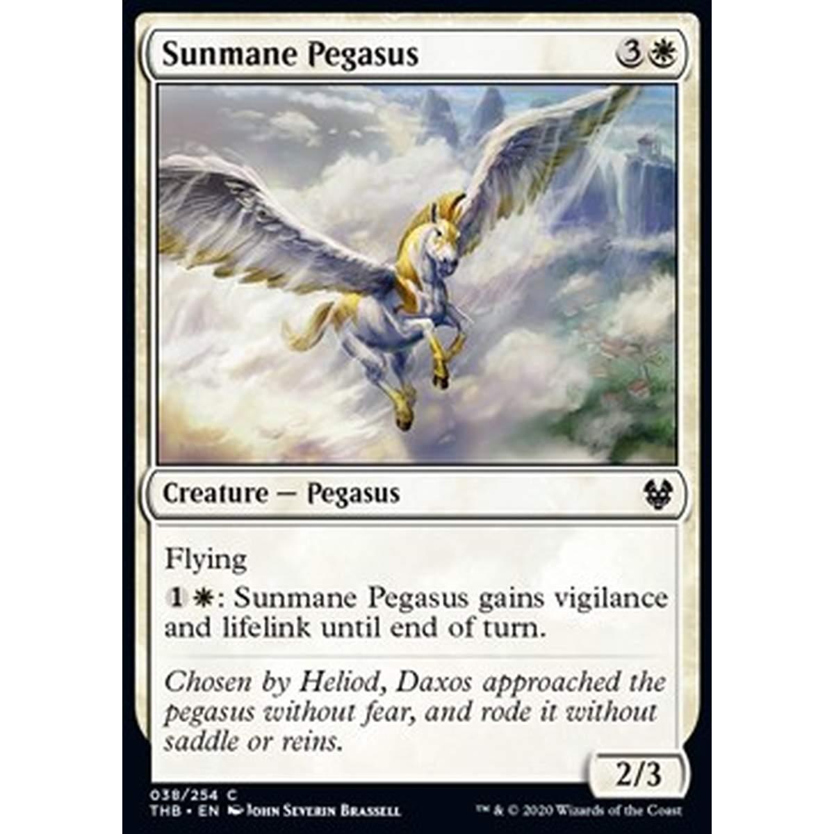 Sunmane Pegasus - Pegaso dalla Criniera Solare - [THB] [NM]