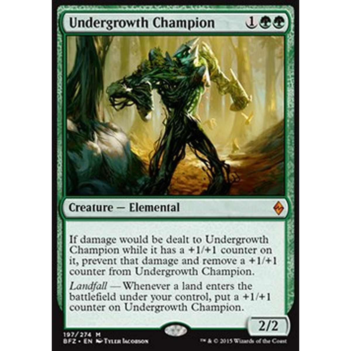 Undergrowth Champion - Undergrowth Champion - [BFZ] [NM]