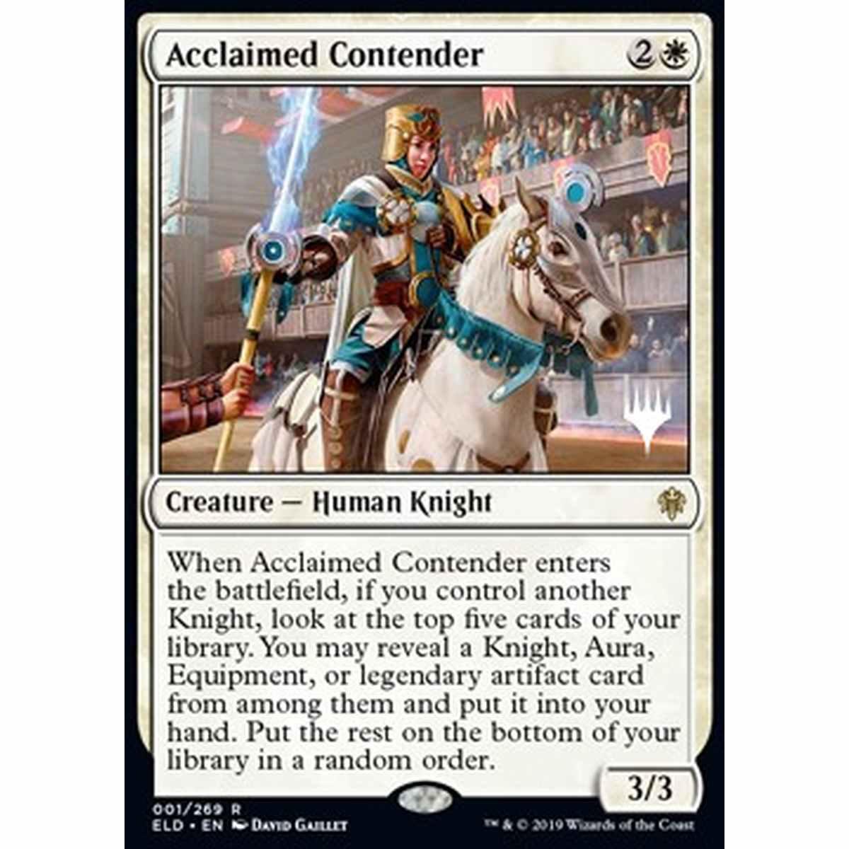 Acclaimed Contender (V.2) - Contendente Acclamata (V.2) - [PELD] [NM] [Foil]