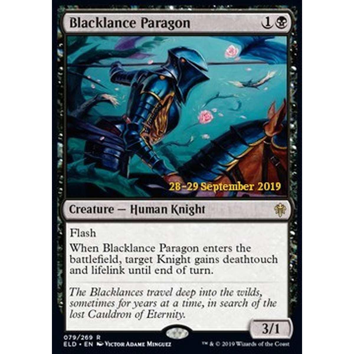 Blacklance Paragon (V.1) - Esemplare della Lancia Nera (V.1) - [PELD] [NM] [Foil]