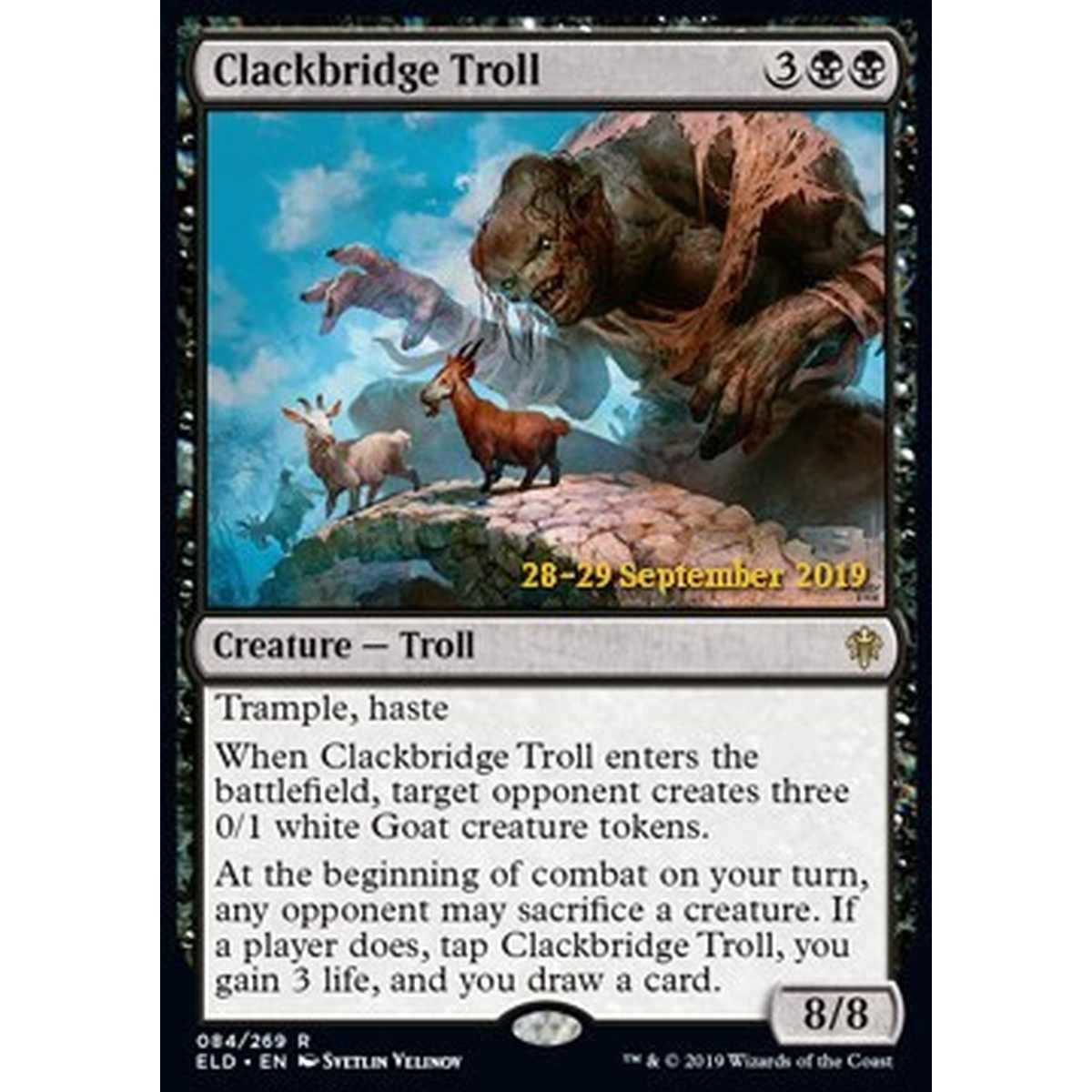 Clackbridge Troll (V.1) - Troll di Ponteschiocco (V.1) - [PELD] [NM] [Foil]