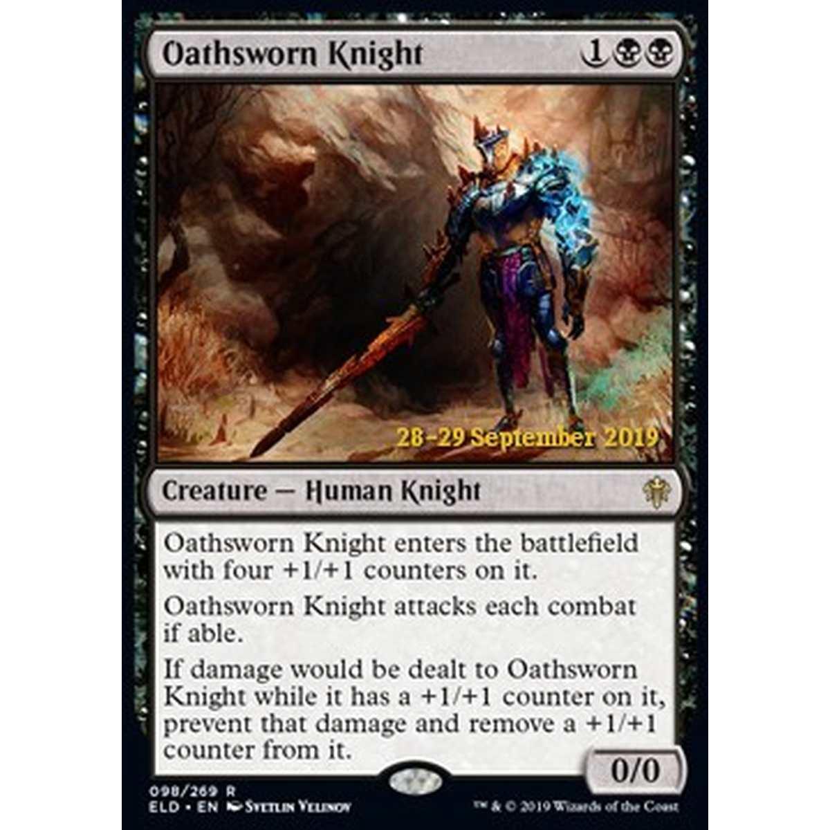 Oathsworn Knight (V.1) - Cavaliere Giurato (V.1) - [PELD] [NM] [Foil]