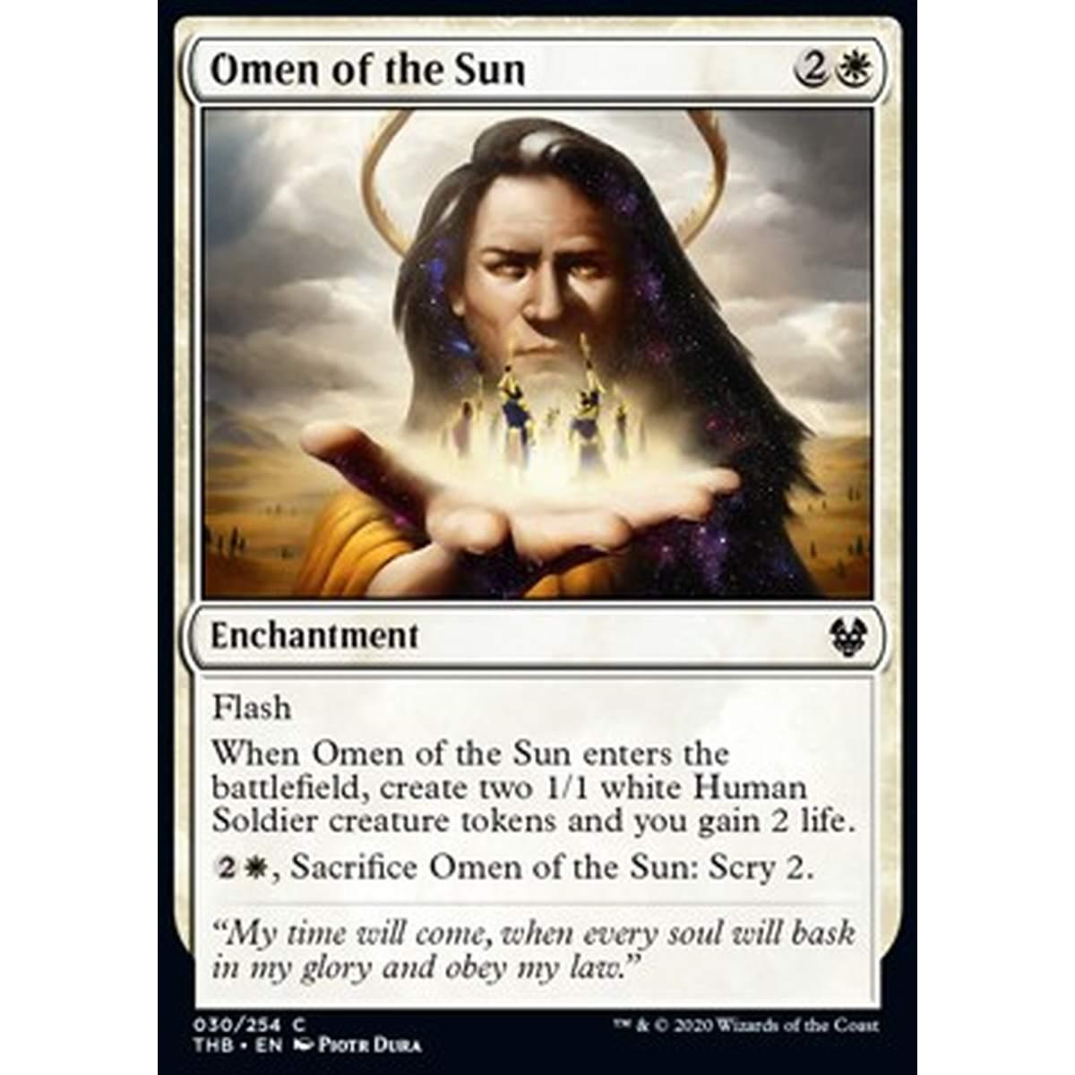 Omen of the Sun - Presagio del Sole - [THB] [NM]