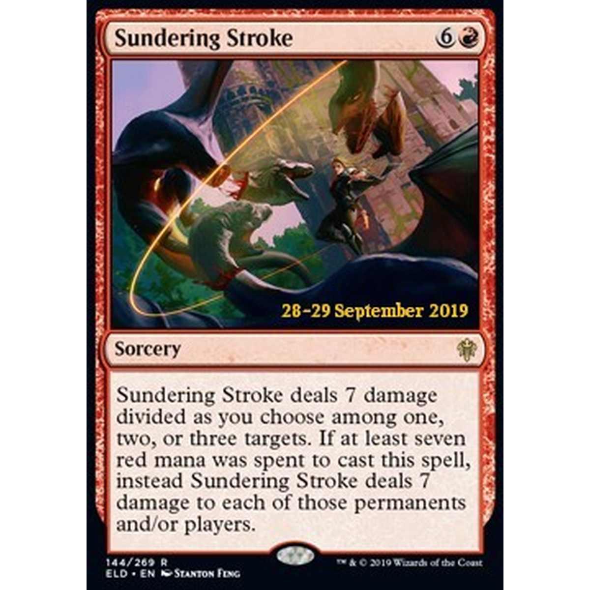 Sundering Stroke (V.1) - Colpo Dilaniante (V.1) - [PELD] [NM] [Foil]
