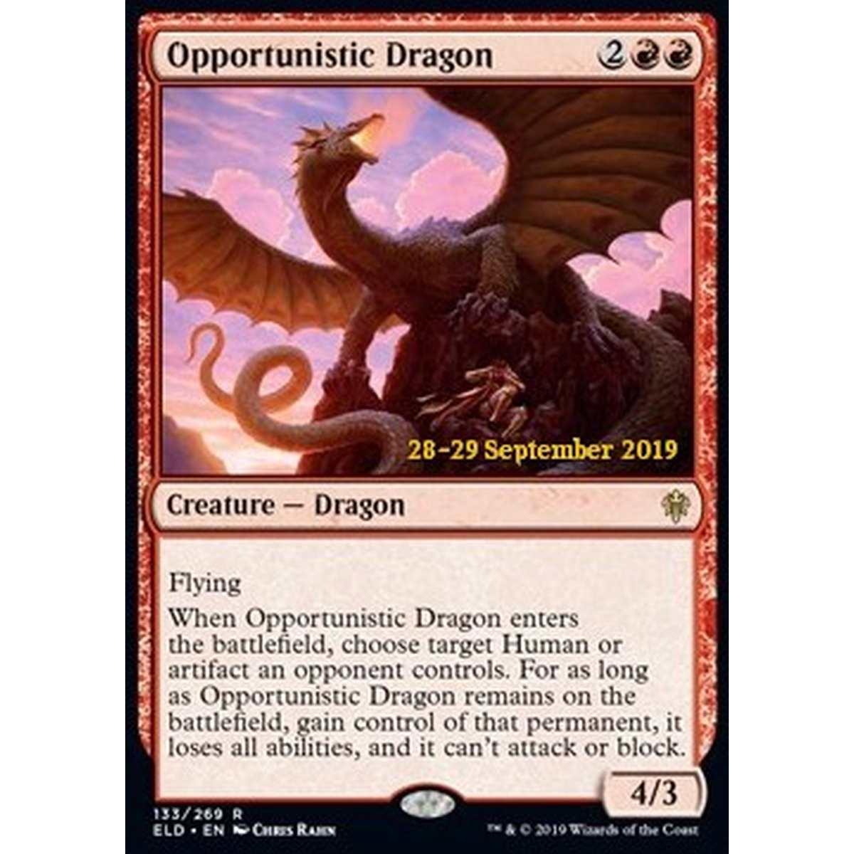 Opportunistic Dragon (V.1) - Drago Opportunista (V.1) - [PELD] [NM] [Foil]