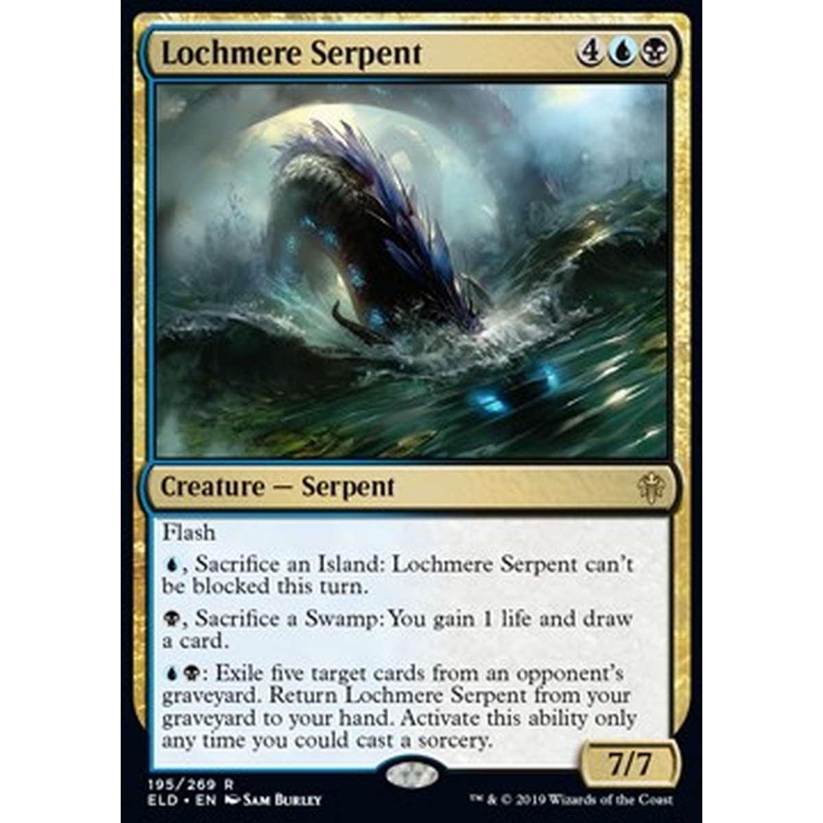 Lochmere Serpent - Serpe del Lochmere - [ELD] [NM] [Foil]