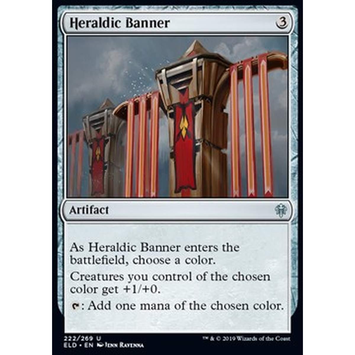Heraldic Banner - Stendardo Araldico - [ELD] [NM] [Foil]