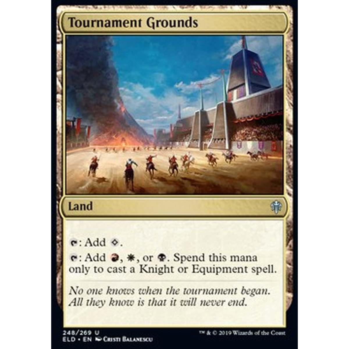 Tournament Grounds - Campo dei Tornei - [ELD] [NM] [Foil]