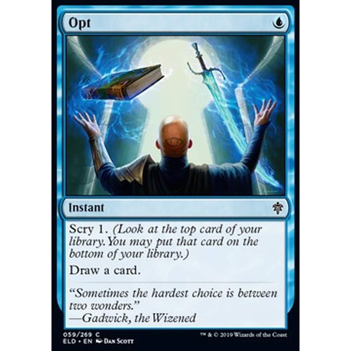 Opt - Opzione - [ELD] [NM] [Foil]