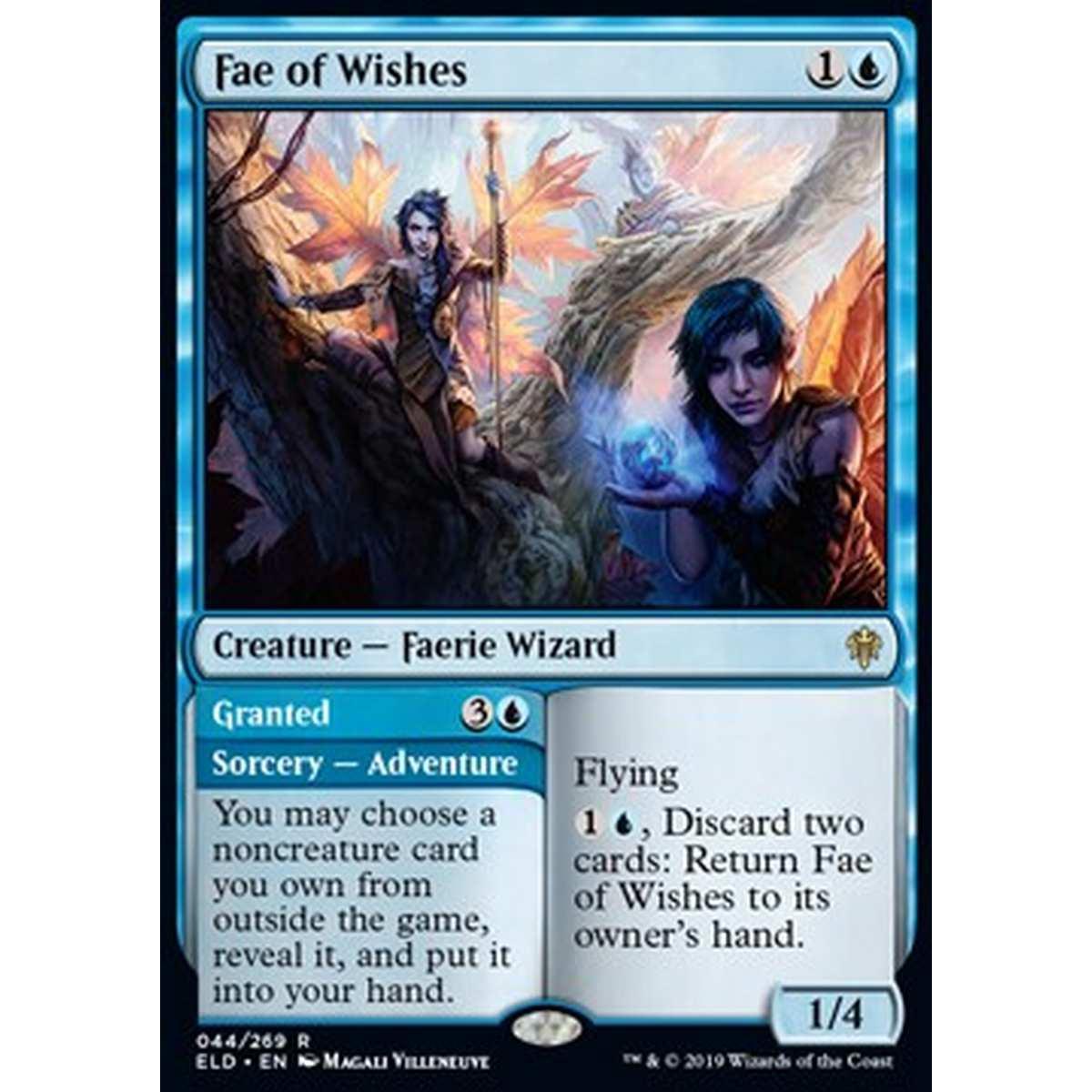 Fae of Wishes // Granted - Fate dei Desideri // Esaudito - [ELD] [NM] [Foil]