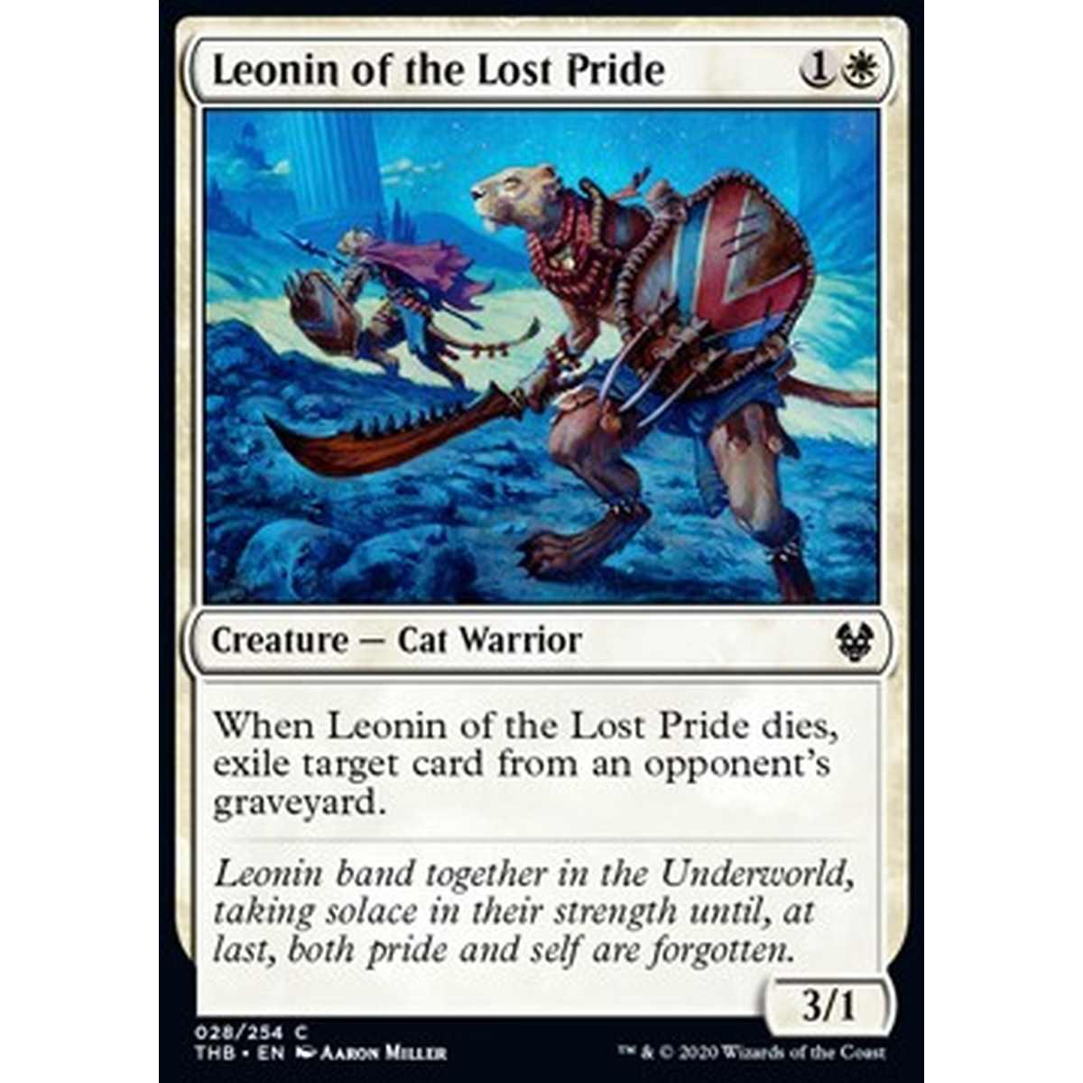 Leonin of the Lost Pride - Leonid del Branco Perduto - [THB] [NM]
