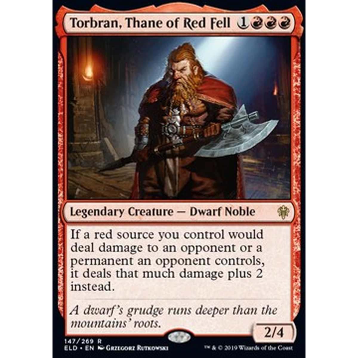Torbran, Thane of Red Fell - Torbran, Thane of Red Fell - [ELD] [NM]
