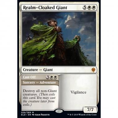 Realm-Cloaked Giant // Cast Off - Gigante del Mantoreame // Gettare Via - [ELD] [NM]