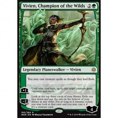 Vivien, Champion of the Wilds - Vivien, Campionessa delle Terre Selvagge - [WAR] [NM]