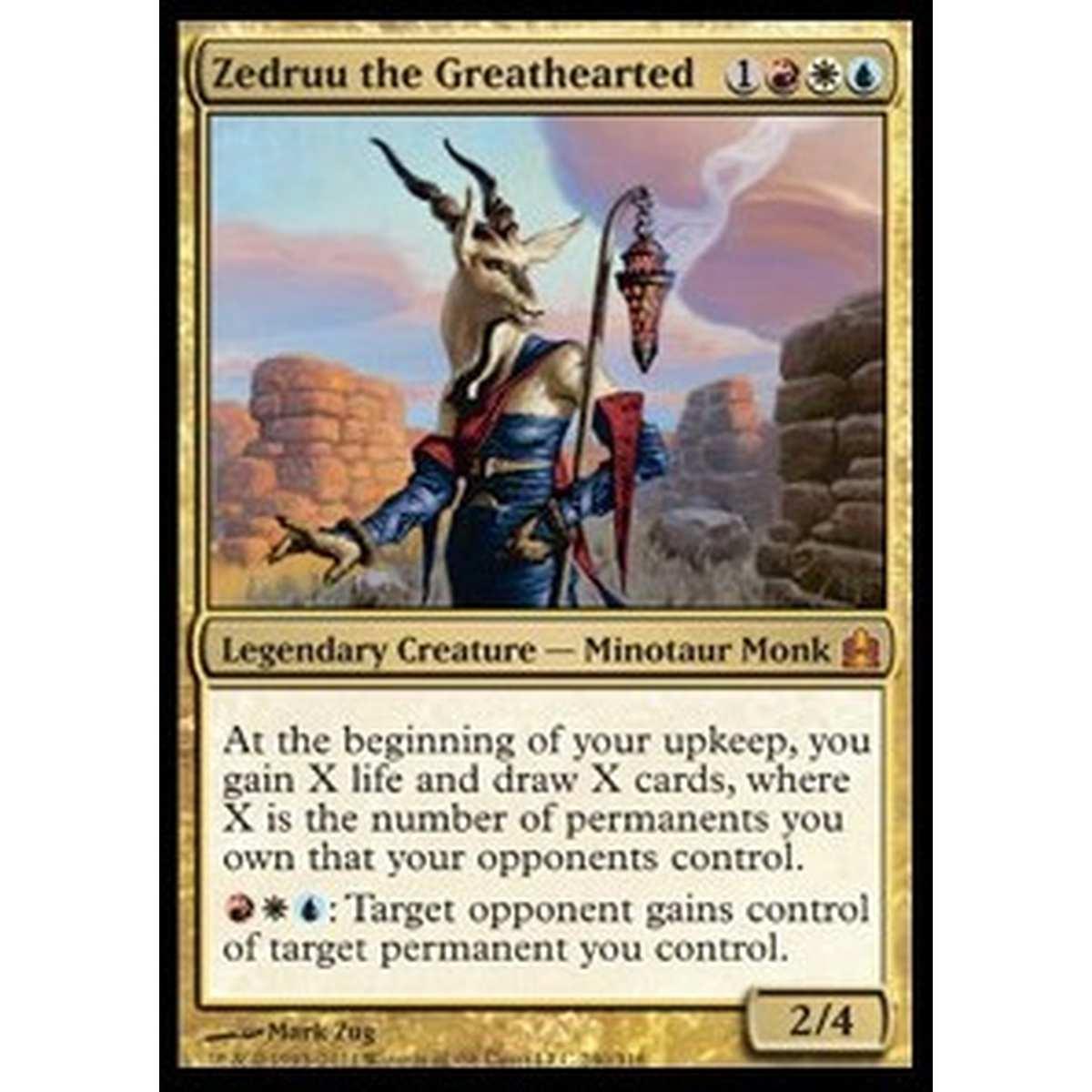 Zedruu the Greathearted (V.1) - Zedruu dal Cuore Grande (V.1) - [CMD] [NM]
