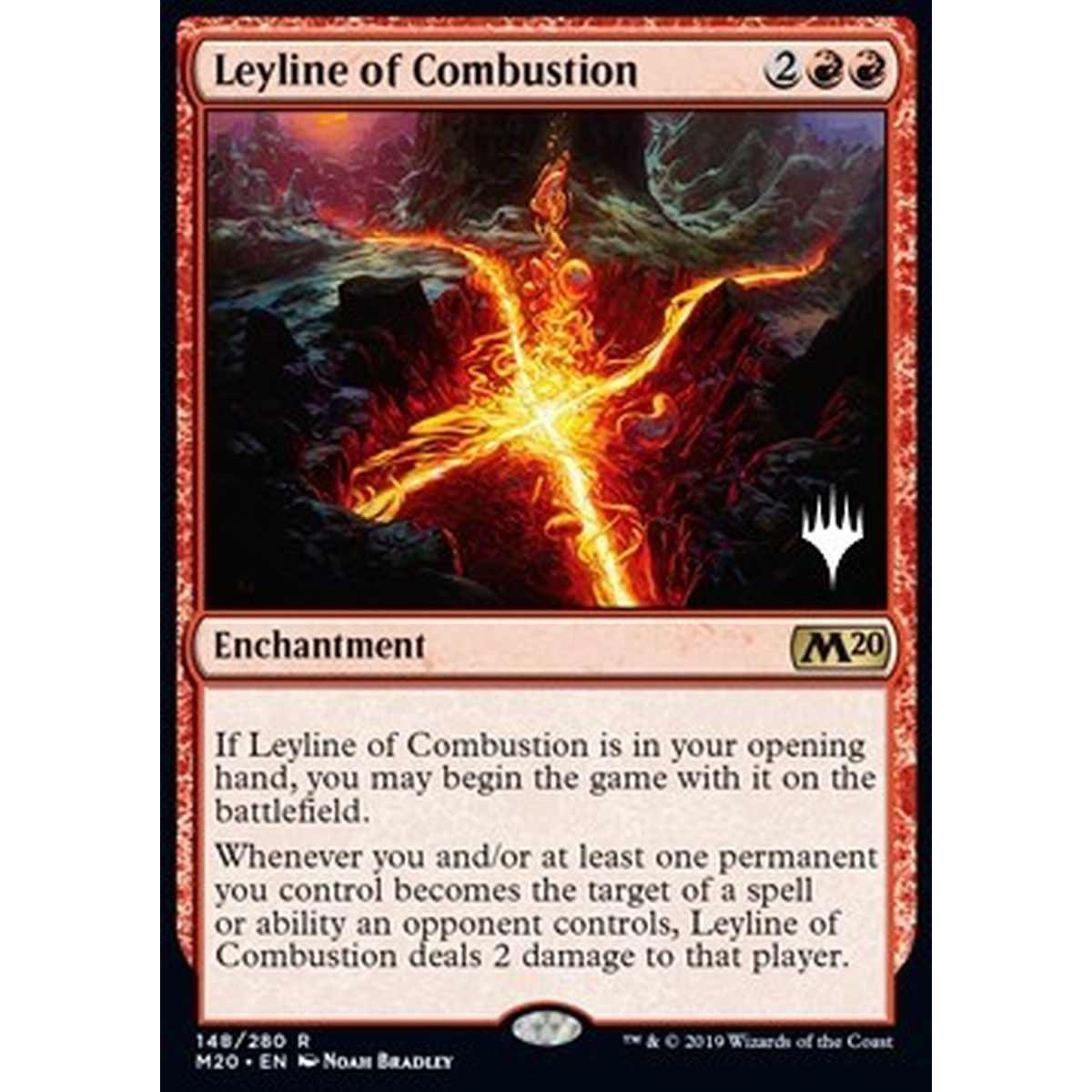 Leyline of Combustion (V.1) - Leyline della Combustione (V.1) - [XM20] [NM]