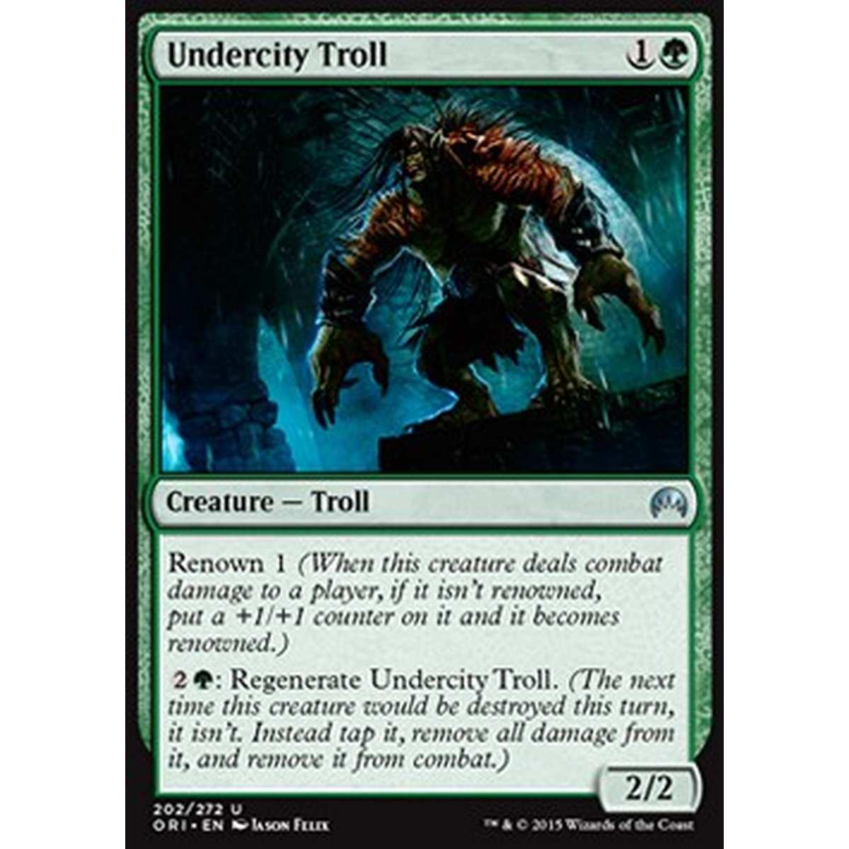 Undercity Troll - Troll della Citt  Sepolta - [ORI] [NM]