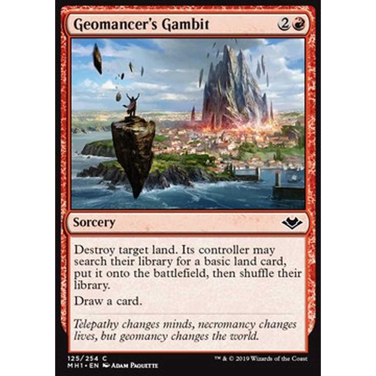 Geomancer's Gambit - Geomancer's Gambit - [MH1] [NM] [Foil]