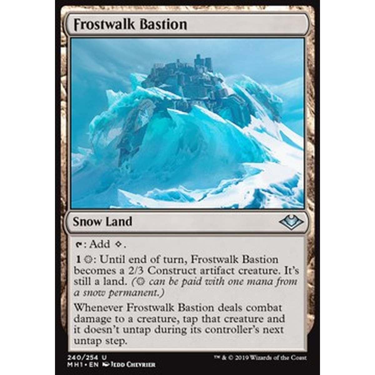 Frostwalk Bastion - Frostwalk Bastion - [MH1] [NM] [Foil]