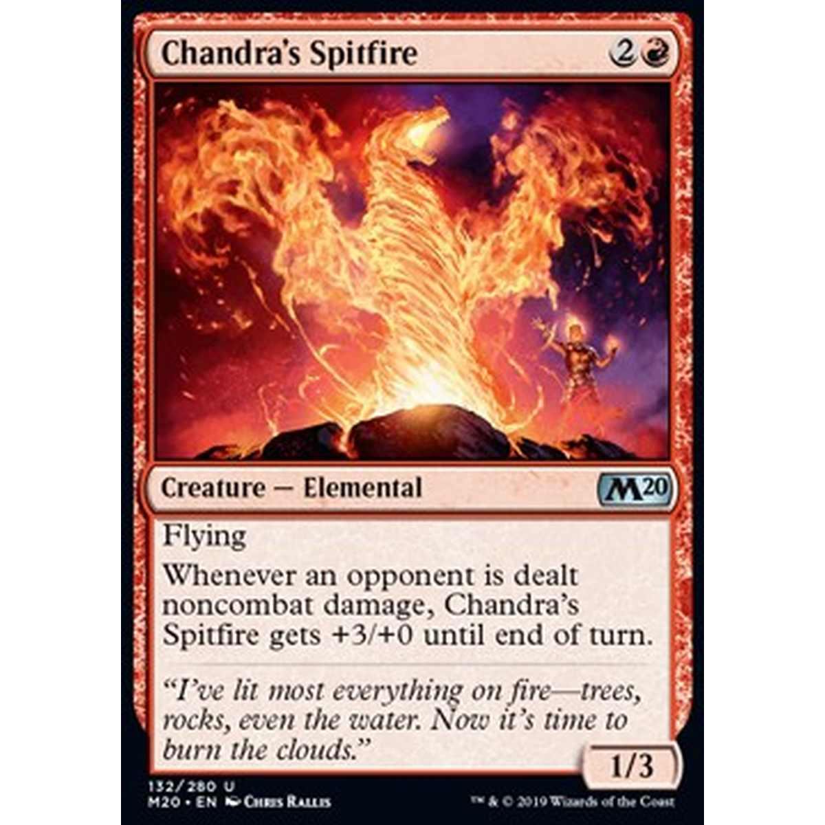 Chandra's Spitfire - Focoso di Chandra - [M20] [NM] [Foil]