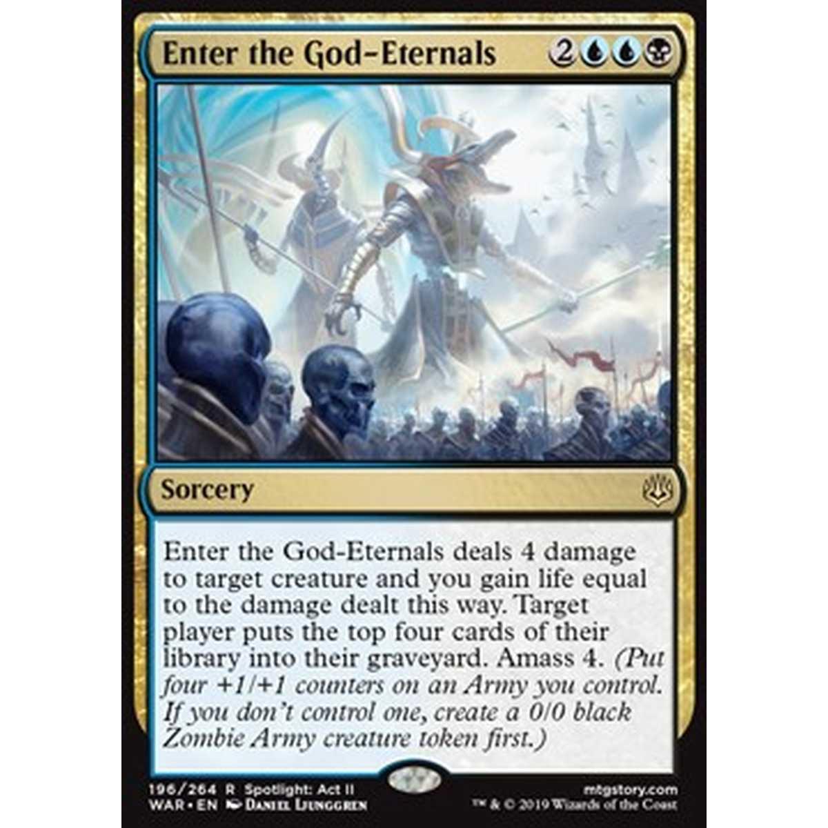 Enter the God-Eternals - Apparizione degli Dei Eterni - [WAR] [NM]