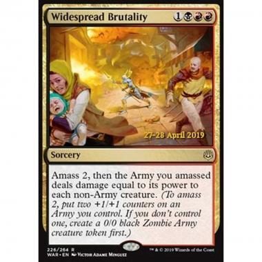 Widespread Brutality - Violenza Diffusa - [XWAR] [NM] [Foil]